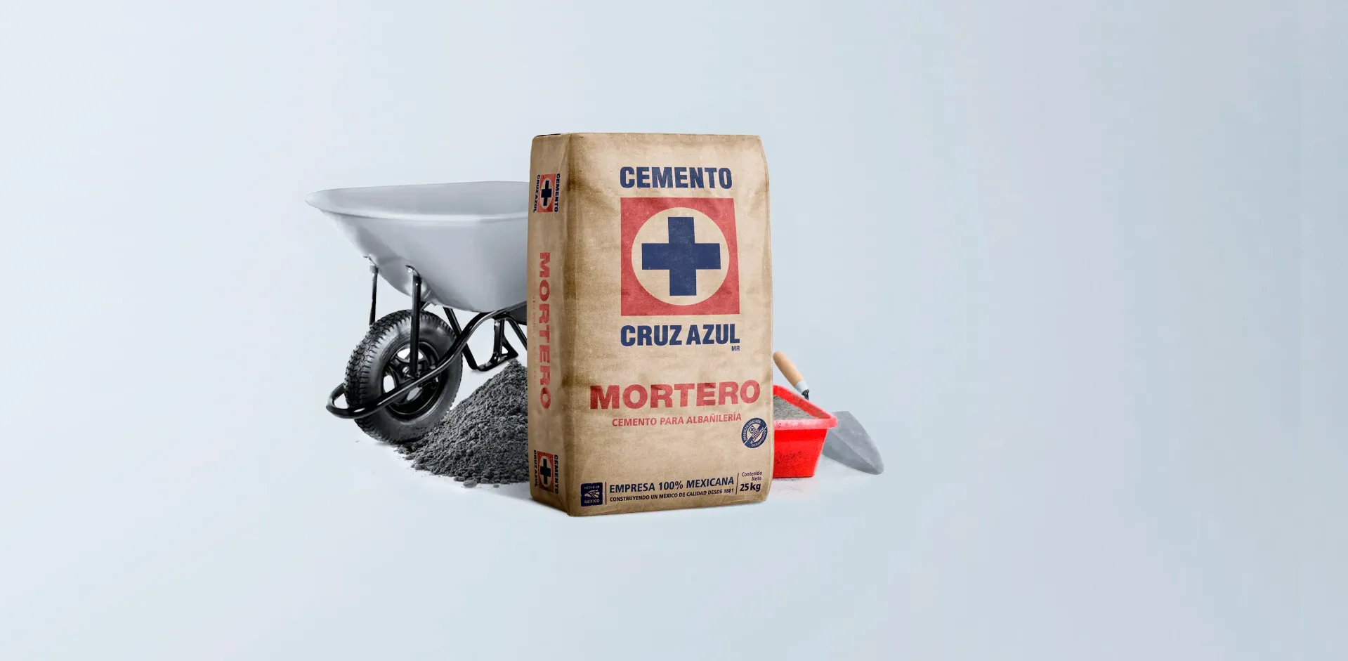 CRUZ AZUL MORTERO, SACO 50 KG