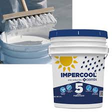 [31027] CUBETA IMPERCOOL FIBRATADO BLANCO 5 AÑOS 19 LTS