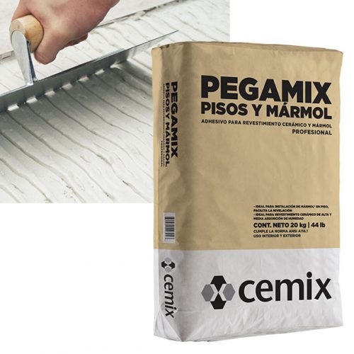 CEMIX PEGAMIX BLANCO, SACO 20 KG